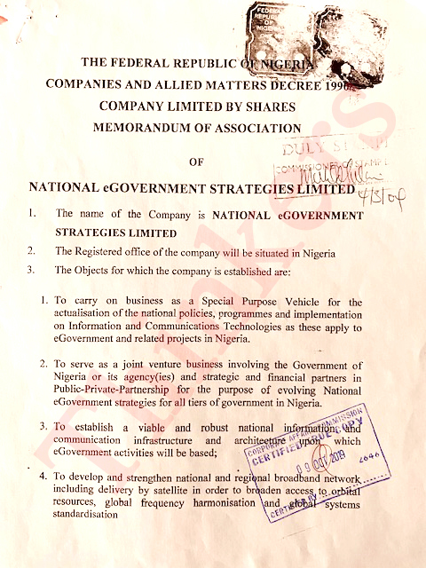 How Interior Ministry paid N1.1 billion to fraudulently registered ‘National eGovernment Strategies Limited’