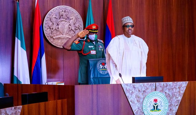 President Buhari presides over virtual FEC meeting, at the State House, on Wednesday