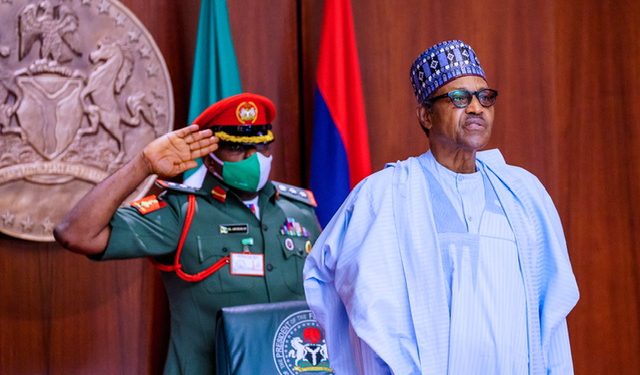 President Buhari presides over a Virtual FEC meeting in State House on 8th July 2020