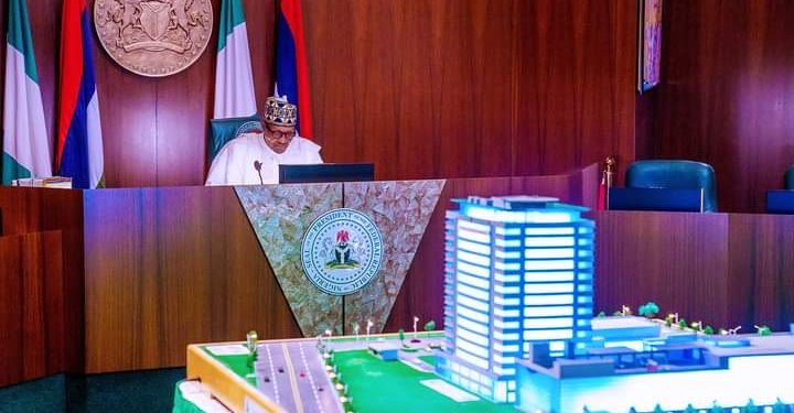 Buhari inaugurates 17-story NCDMB building, pledges to spend more on infrastructure for job creation