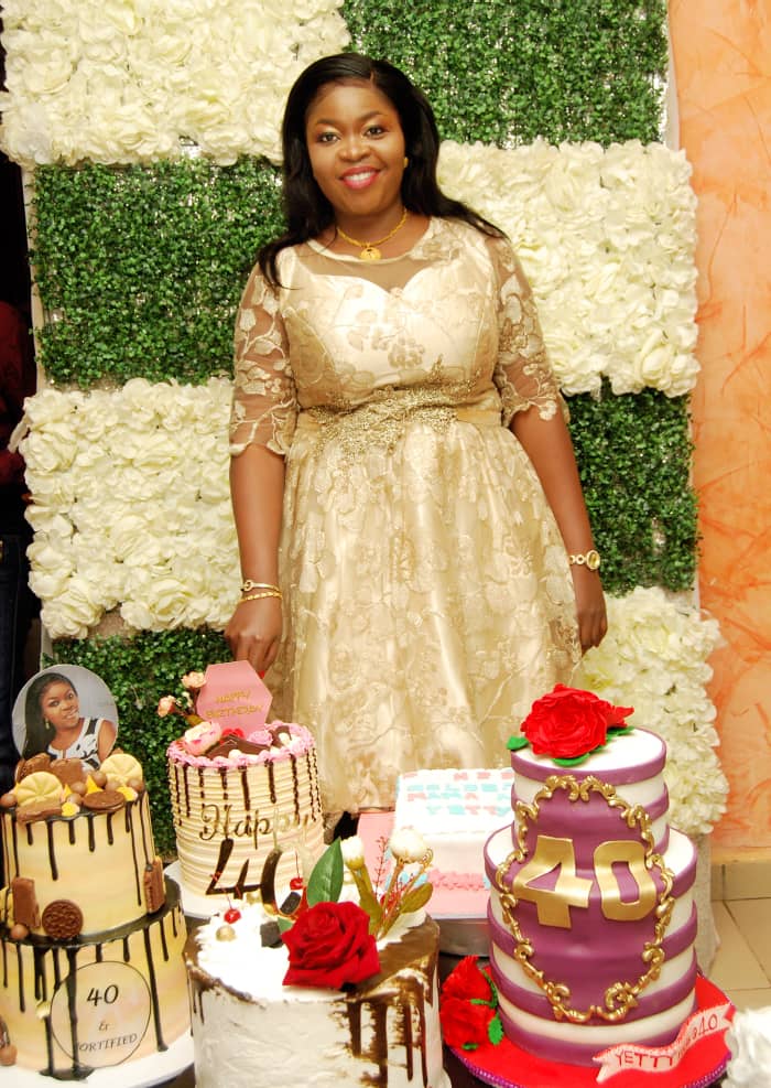 Kaduna Socialite “Yetty Gold” marks 40th Birthday, holds low key reception at Kaduna Apartment