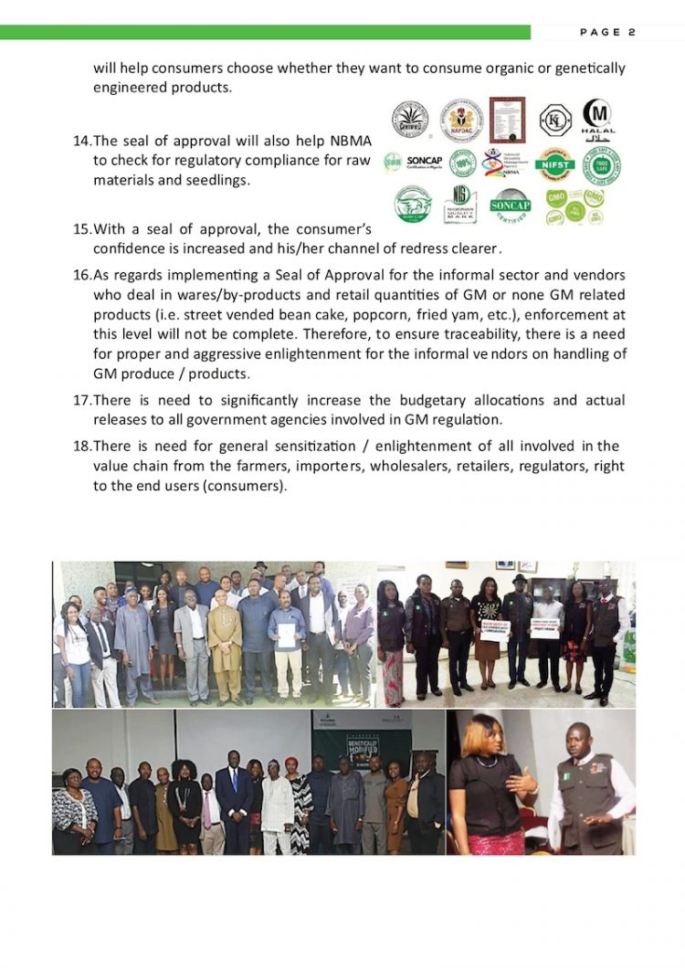 Barns Connect Policy Dialogue on Genetically Modified Crops