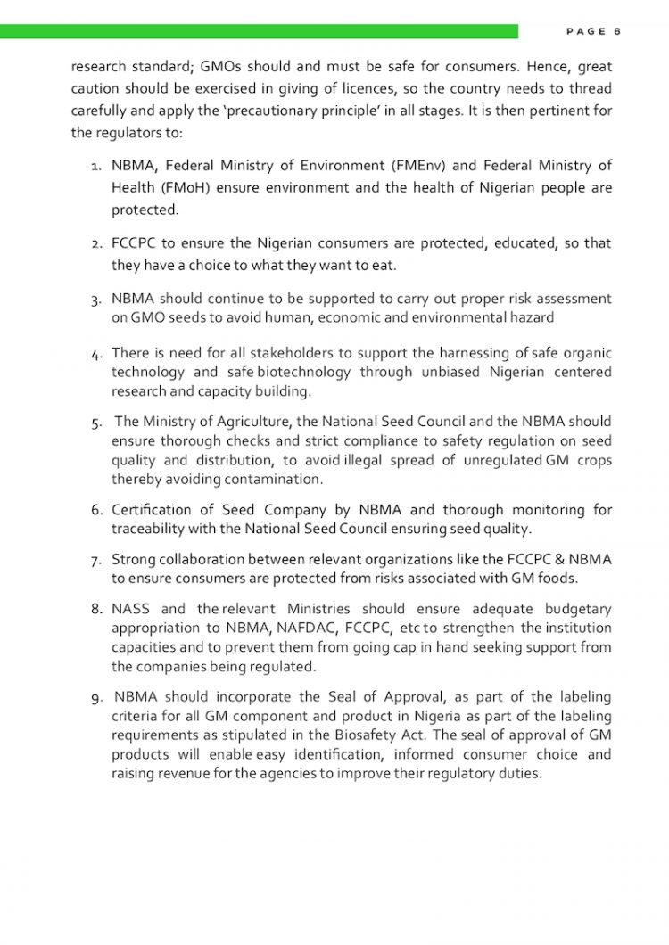Barns Connect Policy Dialogue on Genetically Modified Crops