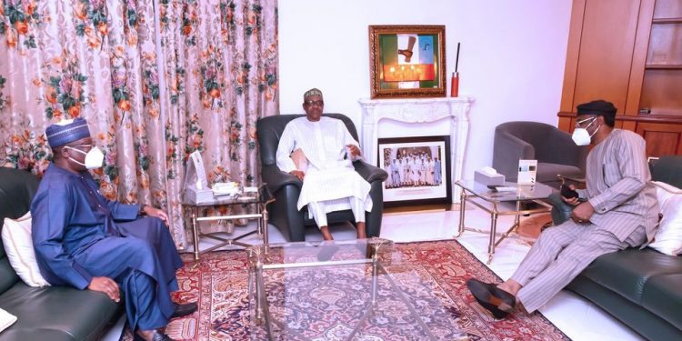 Buhari meets National Assembly leaders over #EndSARS protests