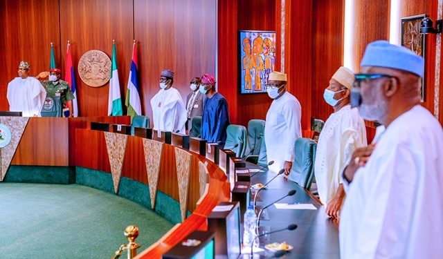 Unless we work together, we’ll suffer for nothing, Buhari tells APC members