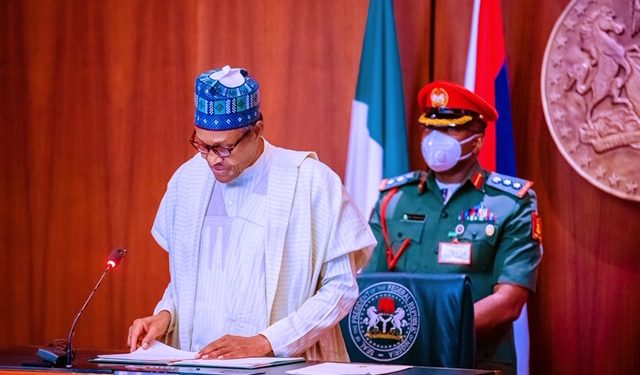 Buhari urges Nigerians to desist from divisive actions, says country’s unity won at great cost