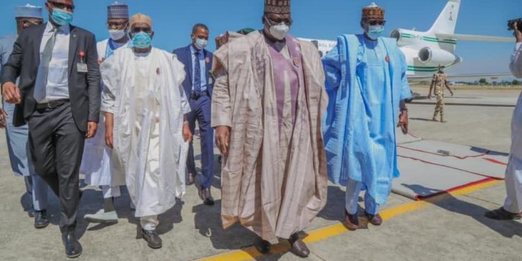 Zabarmari killings: Buhari sends high-powered govt delegation to Maiduguri, vows to end terrorism