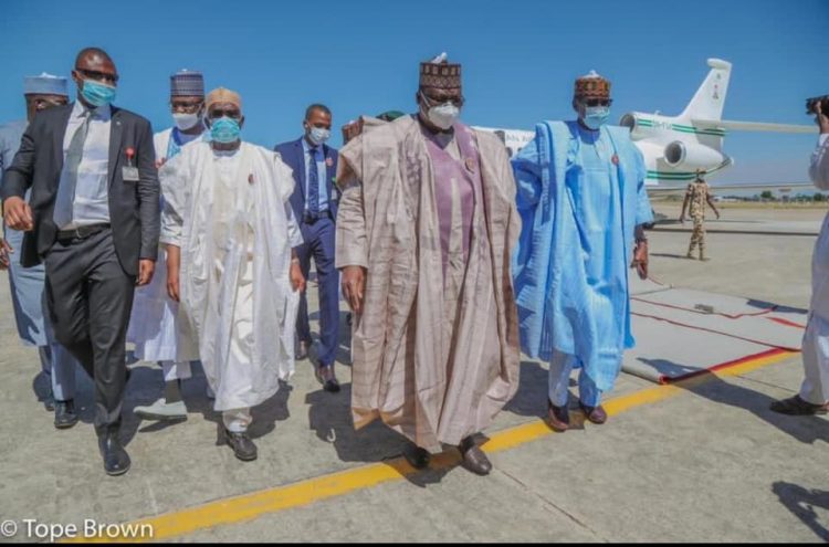 Zabarmari killings: Buhari sends high-powered govt delegation to Maiduguri, vows to end terrorism