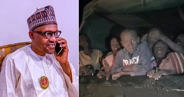 Buhari welcomes release of kidnapped Kankara schoolboys