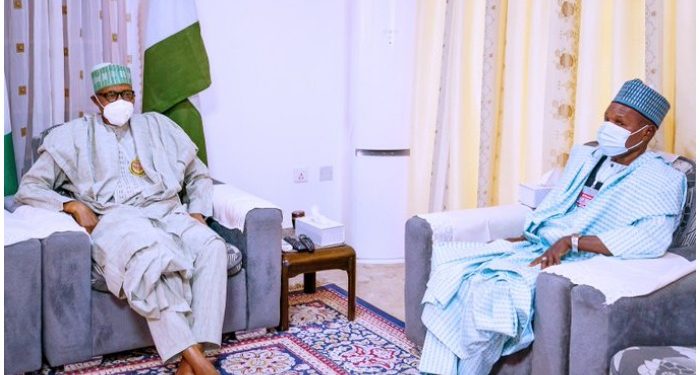 Masari briefs Buhari on kidnapped school children, assures of steady progress in rescue efforts