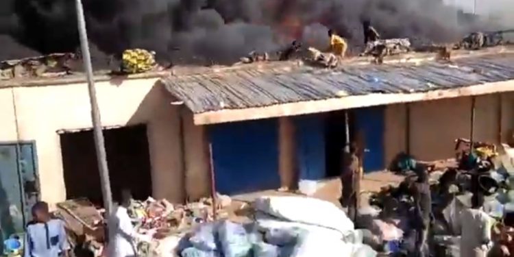 Buhari sympathises with victims of Sokoto market fire incident, calls for improved safety standards