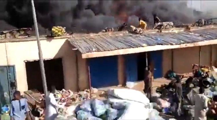 Buhari sympathises with victims of Sokoto market fire incident, calls for improved safety standards