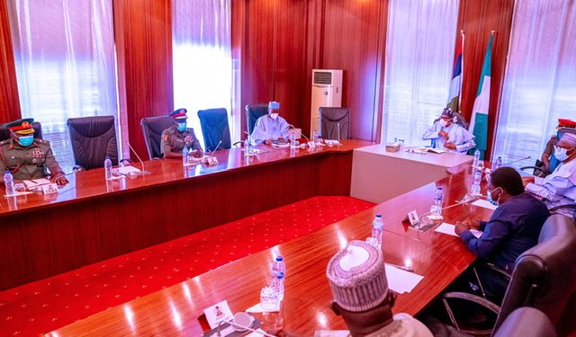 Be patriotic, Buhari tells Service Chiefs