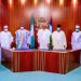 Buhari meets Bankole, Daniel, new APC members in Aso Rock