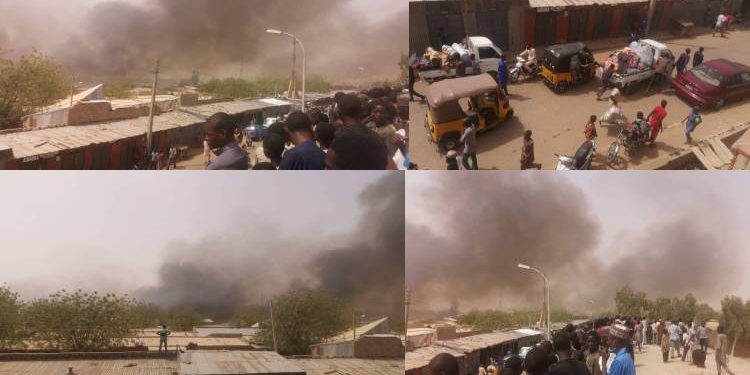 Buhari commiserates with traders over Katsina market fire