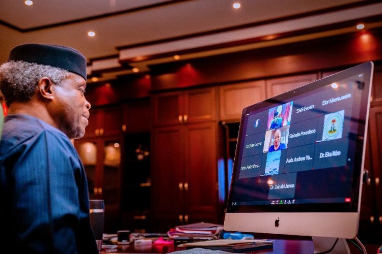 Osinbajo wants United States to support transition to net-zero emissions, global access to COVID-19 vaccines