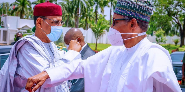 Niger Republic’s leader, Bazoum, calls to condole with Buhari over Army Chief’s death