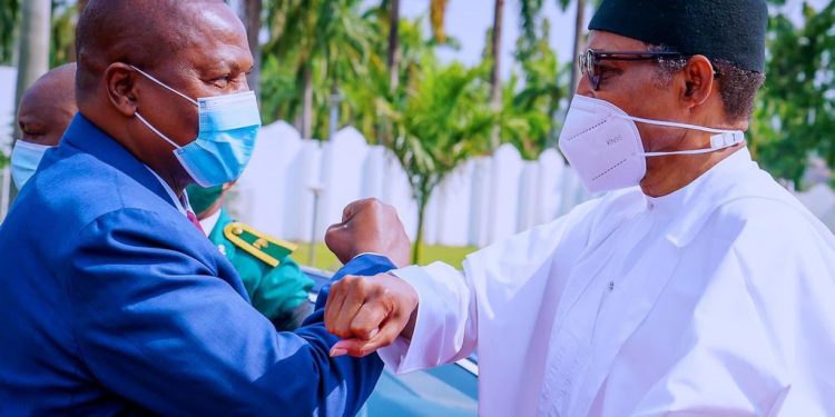 My first concern is security, Buhari tells visiting Central African Republic president