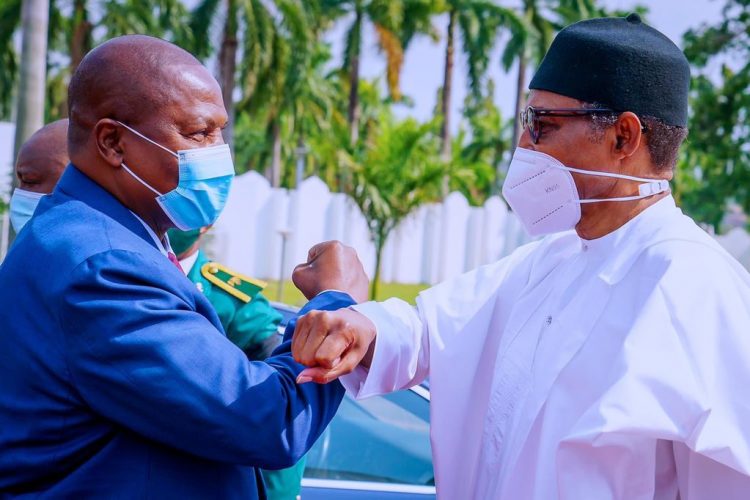 My first concern is security, Buhari tells visiting Central African Republic president