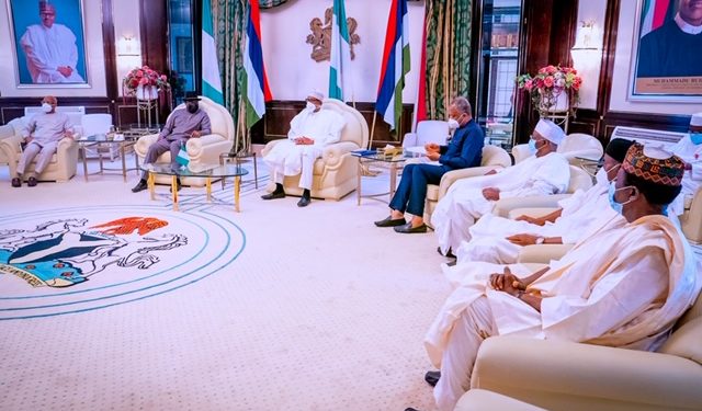 Buhari, Jonathan confer on crisis in Mali