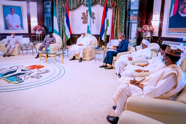 Buhari, Jonathan confer on crisis in Mali