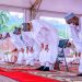 Buhari, first family observe Eid-el-Fitr prayer at Aso Rock