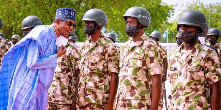Insecurity: Give no breathing space to terrorists, criminals, Buhari tells military, security agencies