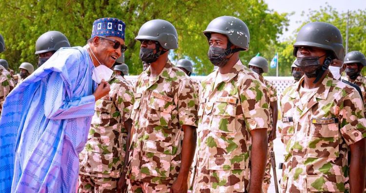 Insecurity: Give no breathing space to terrorists, criminals, Buhari tells military, security agencies