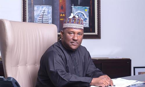 Buhari felicitates with BUA Group chairman, Abdul Samad Rabiu, on appointment as president of France-Nigeria Business Council