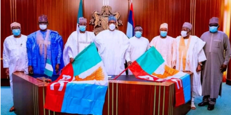 Defection: APC best for your people, Buhari tells Zamfara, Cross River governors