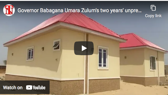 Governor Babagana Umara Zulum’s two years’ unprecedented achievements in Borno state in five minutes