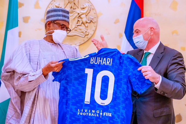 We’ll use football for national development, unity – Buhari
