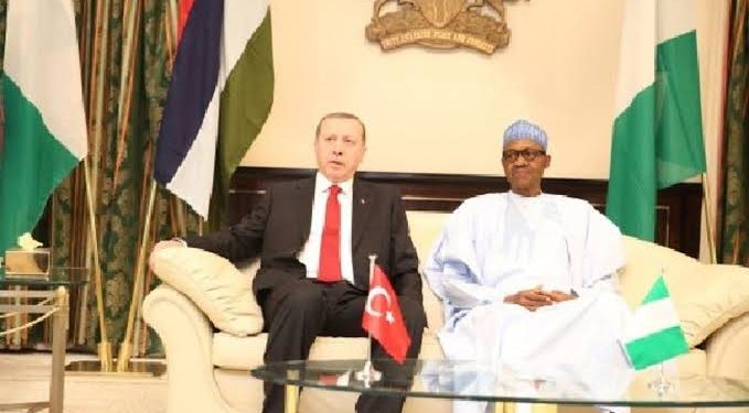 Buhari hosts Turkish President, Recep Erdogan, to official visit
