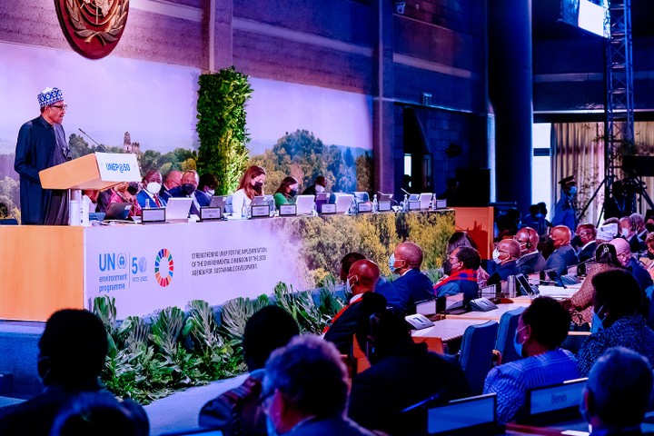 Buhari lauds UNEP at 50, calls for broader actions to overcome environmental challenges