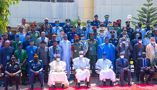 Buhari urges Nigerians to get more involved in security, hails agencies, service chiefs for courage