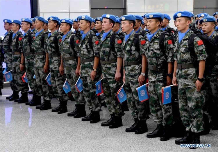 Chinese peacekeepers in Wau hand over sports equipment, break stereotypes about girls, says UNMISS