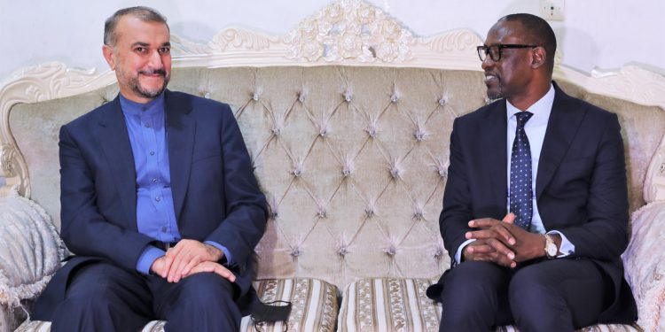 Iran Foreign Minister arrives in Bamako