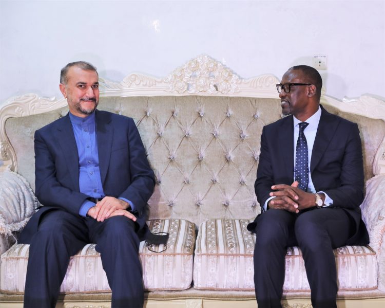Iran Foreign Minister arrives in Bamako