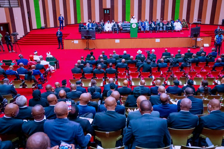 2023 polls: Maintain your position as honest arbiters, Buhari tells judges