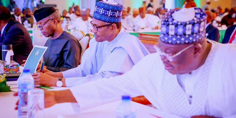 With high-impact projects, we’ve met the yearnings of Nigerians, Buhari says at last ministerial retreat