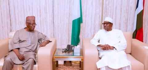 Buhari salutes Theophilus Yakubu Danjuma at 85