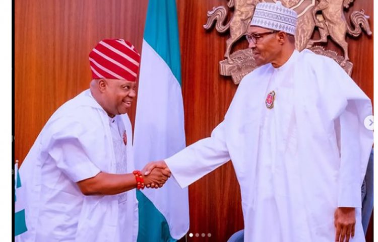 Buhari pledges support for Osun as Gov Adeleke pays ‘thank you’ visit