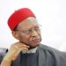 Buhari salutes Emeka Anyaoku at 90