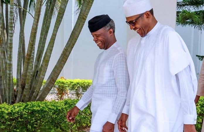 Buhari celebrates Osinbajo at 66