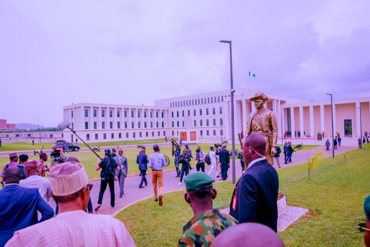 Buhari inaugurates game-changing national counterterrorism centre, new ONSA building