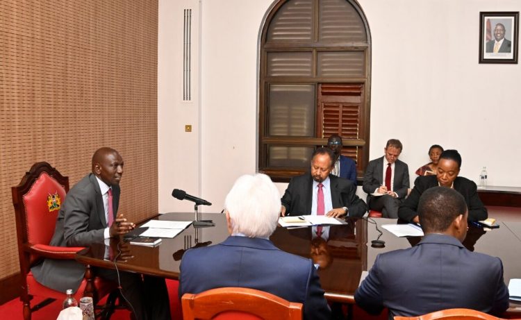 President Ruto, US Secretary of State in talks on Sudan