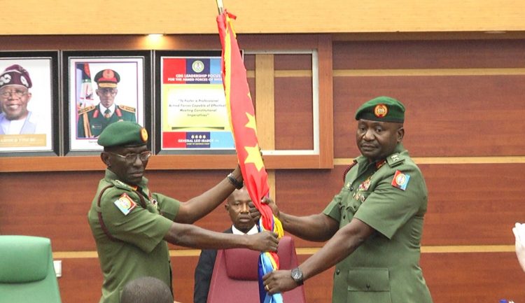 New CDS Major-General Christopher Musa officially assumes office, assures of improved national security, personnel welfare
