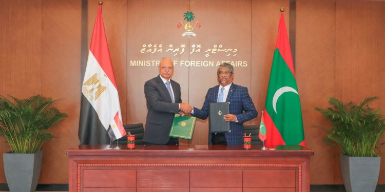 Maldives, Egypt sign agreement on diplomatic training