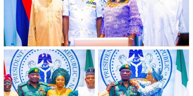 Tinubu decorates new service chiefs, charges them to maintain teamwork