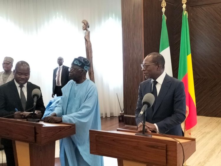 As conjoined twins, we share responsibility for lifting our economies, Tinubu tells Benin Republic president